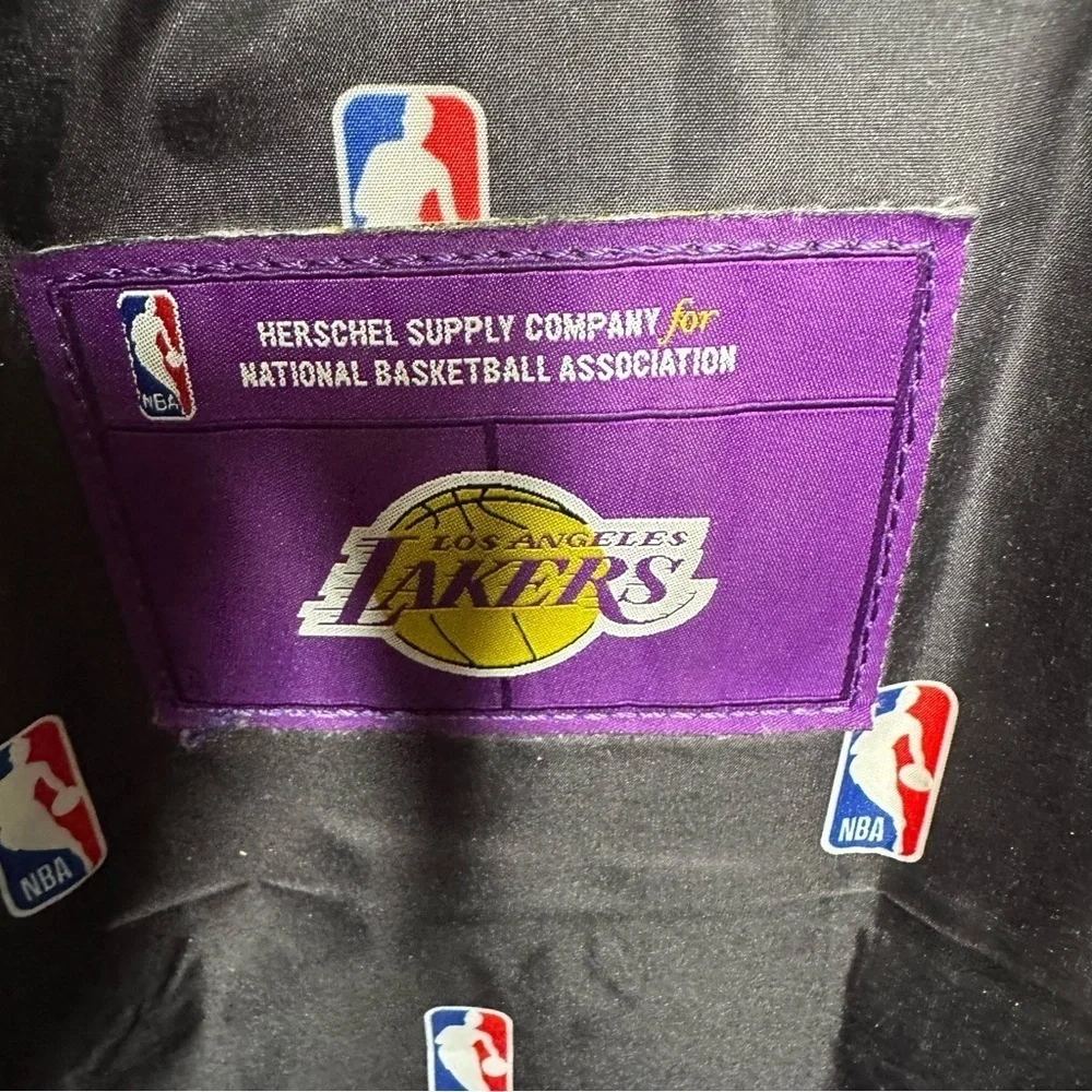 Los Angeles Lakers Herschel Supply Co. x NBA Black Nova Small Backpack